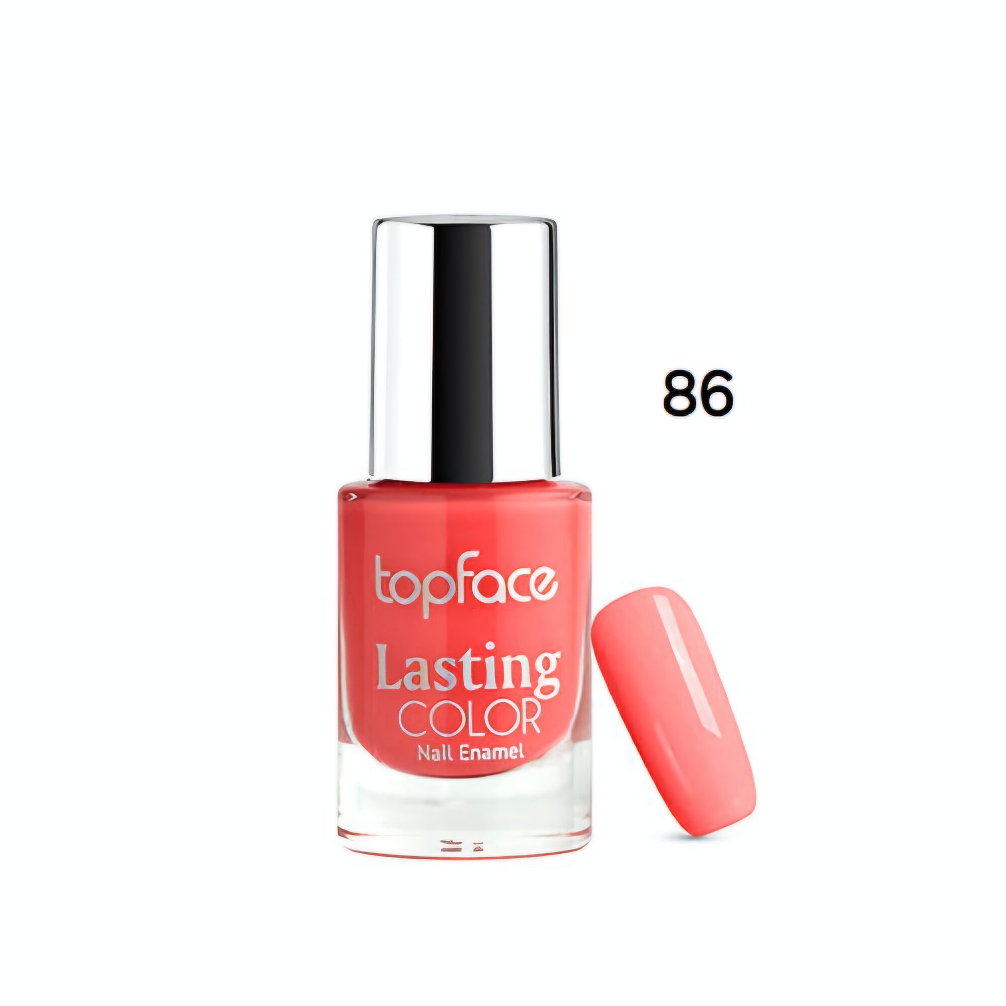 TopFace Лак для ногтей Lasting color 9 мл № 86