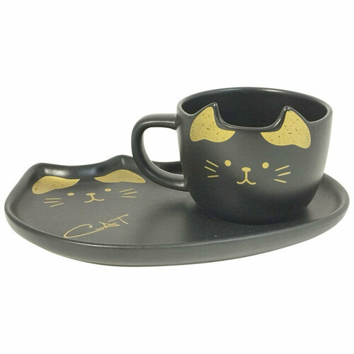 Чашка с блюдцем MOST Кошки 220мл керамика 5522₽
