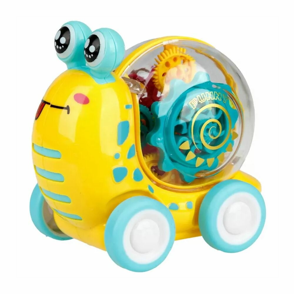 Интерактивная игрушка Улитка с световыми эффектами