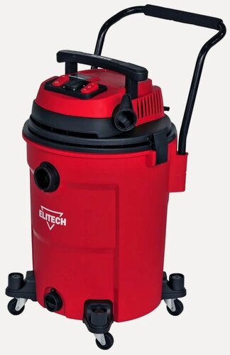 Изображение товара Пылесос строительный Elitech ПС 24-60А2, 2400 Вт, 60 л