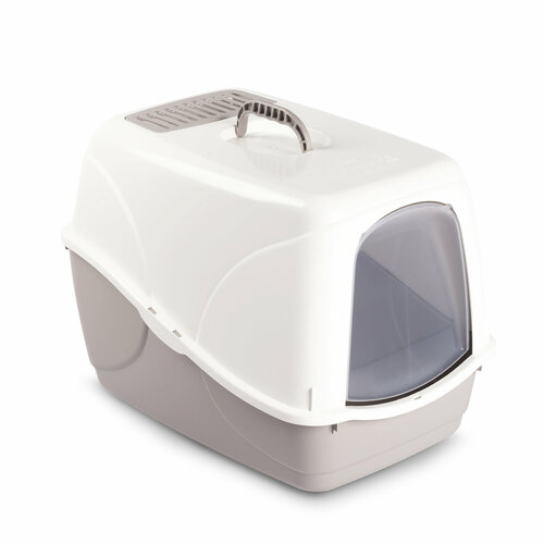 Туалет-домик для кошек FOP Buffy 54х38х38.5 см (цвета в ассортименте(красный/серый/зеленый))