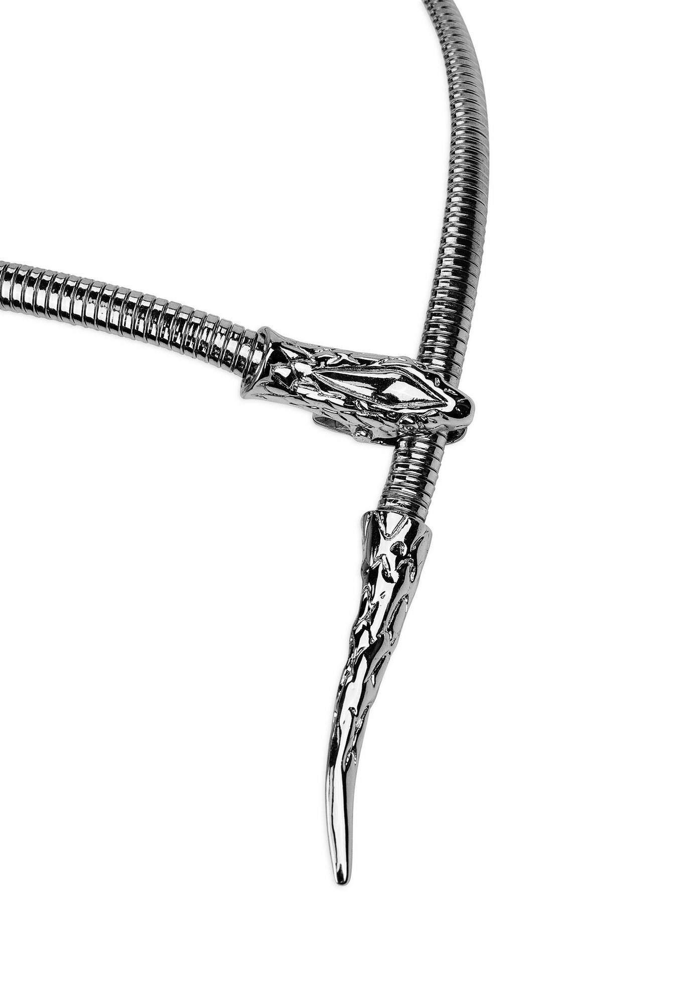 Колье YAROSLAVNA, длина 38 см, серебристый — фото 1