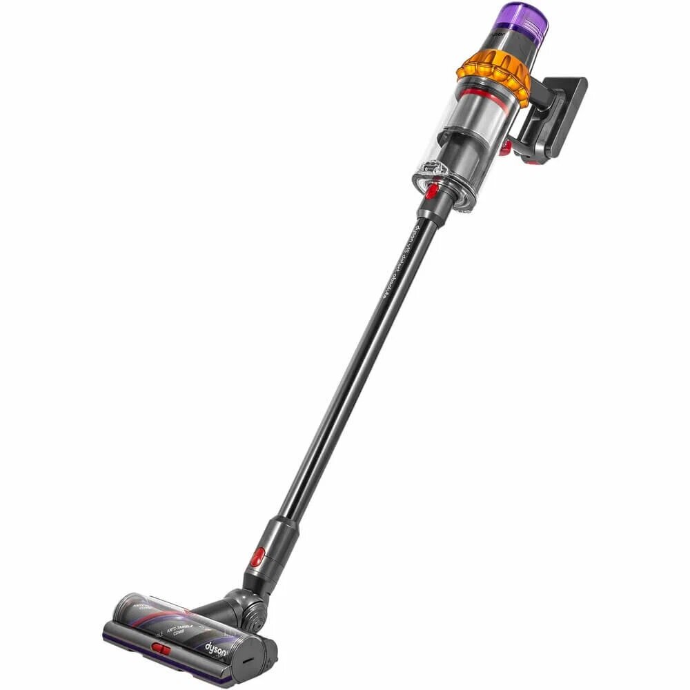 Вертикальный пылесос Dyson V15, с ЖК-экраном, 7 циклонов, 140 Вт