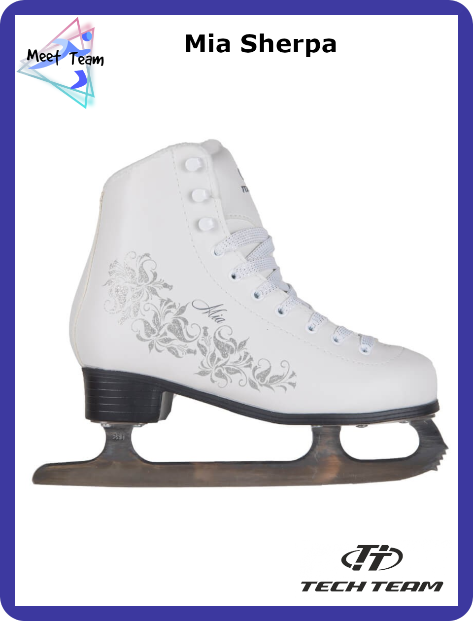 Коньки фигурные TECH TEAM Mia Sherpa