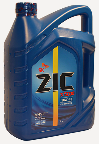 Изображение товара Масло моторное ZIC X5000 10w40 6л 172658