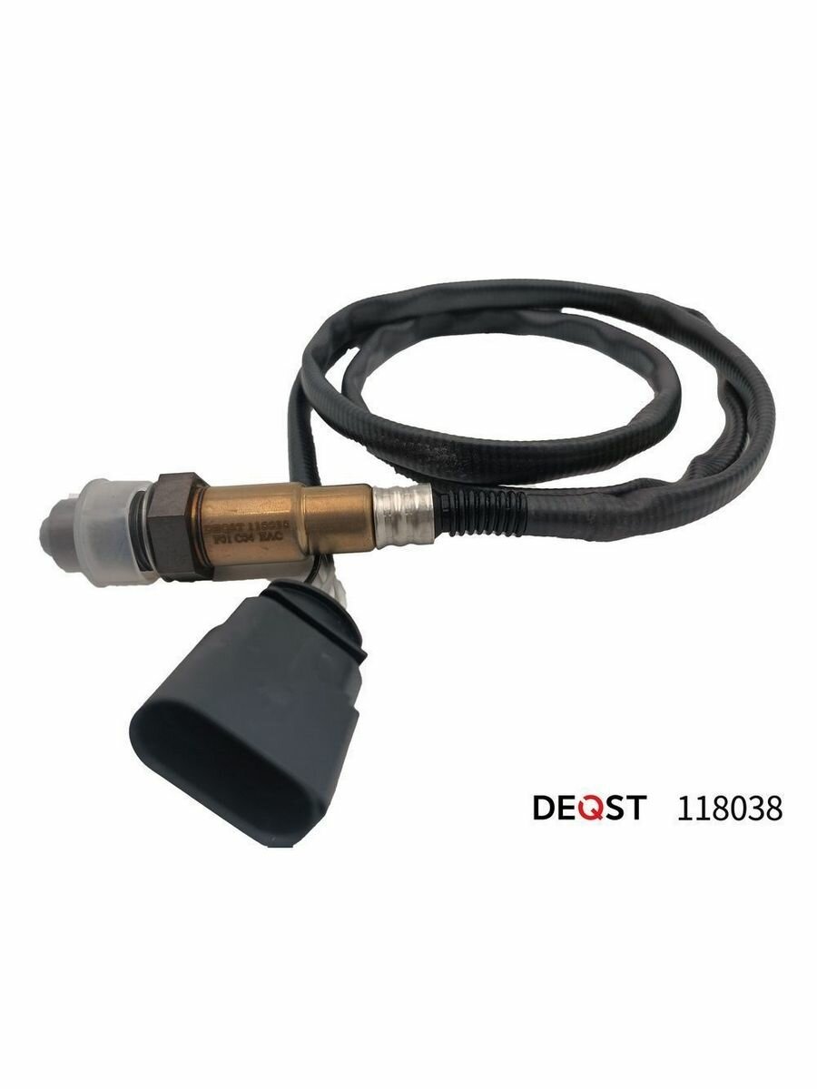 Датчик кислорода (лямбда-зонд) Deqst 118038 для AUDI A4, SEAT Exeo, SKODA Octavia, Volkswagen Passat