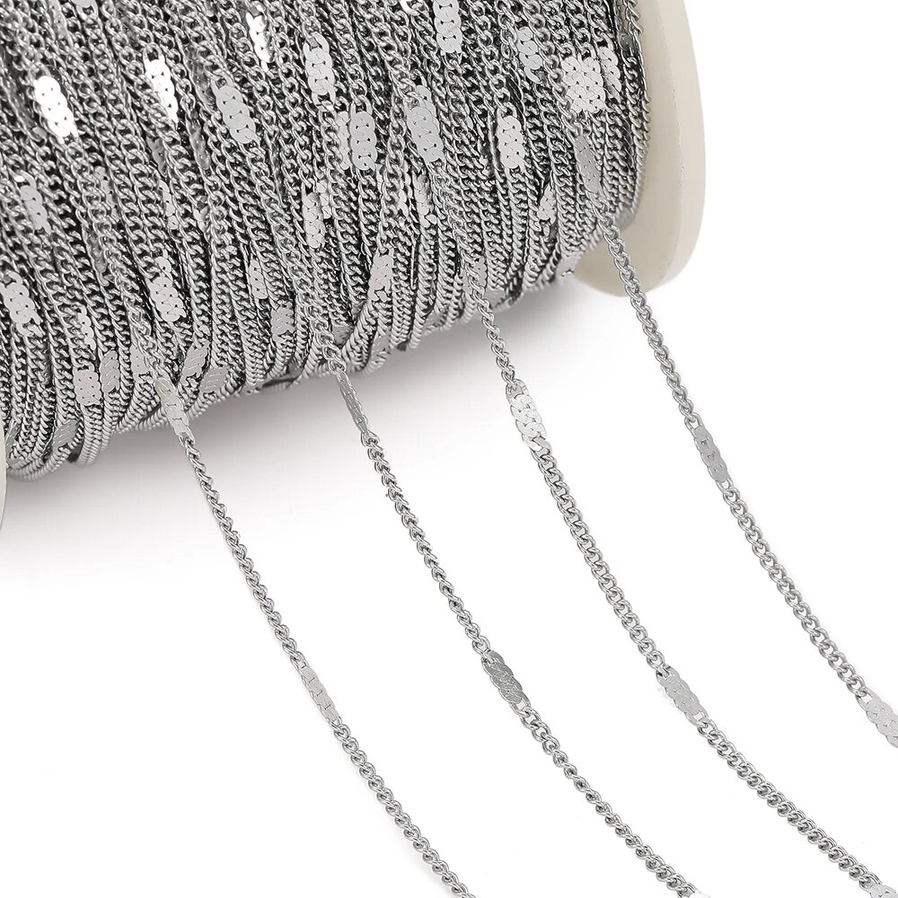Цепочка из нержавеющей стали Steel 02, 1 м