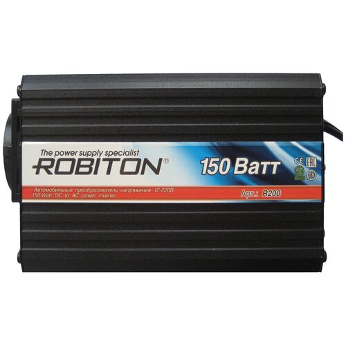 Преобразователь напряжения Robiton R200 150W c USB выходом