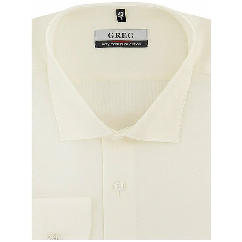 фото Рубашка greg, размер 164-172/42, бежевый