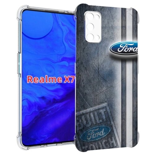 Чехол задняя-панель-накладка-бампер MyPads ford форд 2 для Realme X7