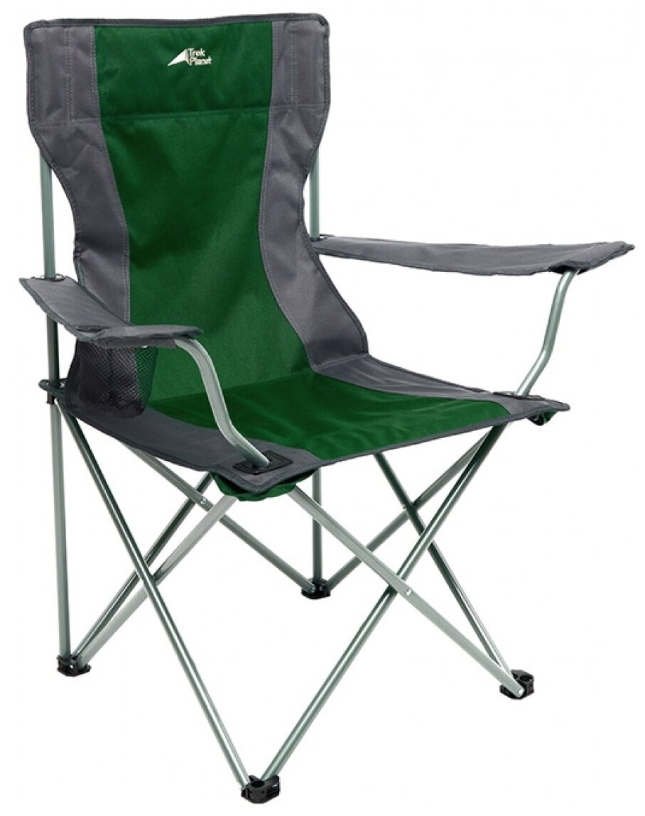 Кресло TREK PLANET Picnic складное green/grey