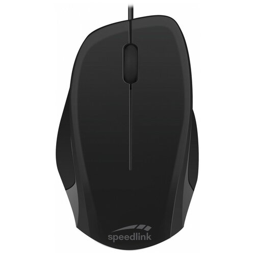 PC Мышь проводная Speedlink Ledgy Mouse USB, Silent, black-black (SL-610015-BKBK) мышь speedlink sicanos rgb gaming mouse black проводная для pc sl 680013 bk