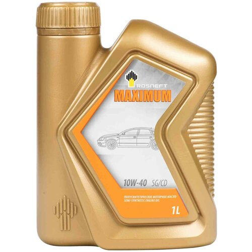 Масло Роснефть Maximum, 10W-40, SG/CD, 4 л