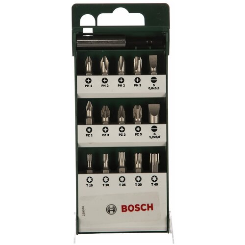 Набор бит (SL/PH/PZ/TORX; 25 мм; 16 шт.) Bosch 2609255977