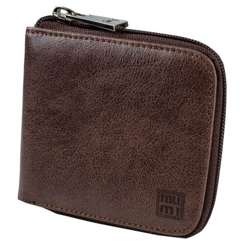 фото Кошелек mumi "каир" коричневый 247-01, натуральная кожа