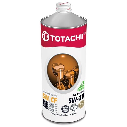 TOTACHI Масло Моторное 5w30 Totachi 1л Полусинтетика Eco Gasoline Sn/Cf