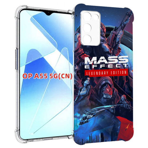 Чехол MyPads Mass Effect Legendary Edition для Infinix Zero X Neo задняя-панель-накладка-бампер