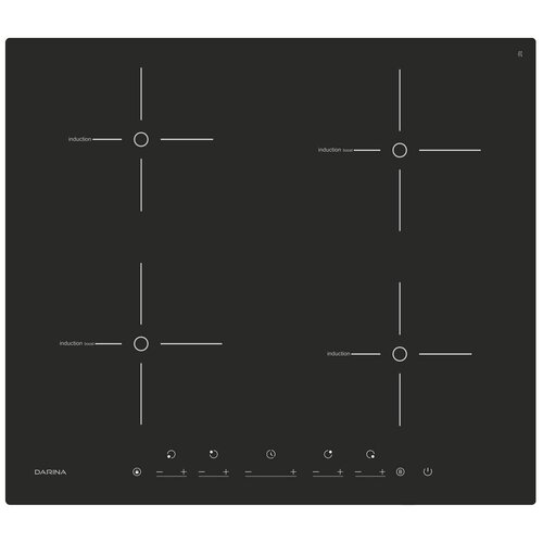 Варочная индукционная панель Darina PL EI305 B черный индукционная варочная панель darina p ei305 b черный