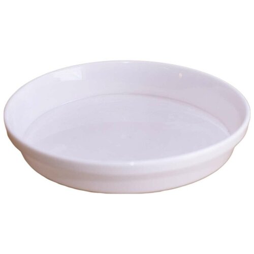 Поддонник для цветочных горшков 20 л Каменскволокно белый мрамор 00000030486