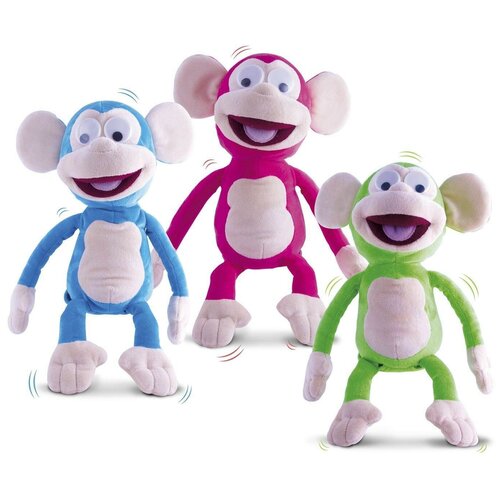 Игрушка интерактивная IMC Toys Club Petz Funny Обезьянка Fufris интерактивная, смеётся и подпрыгивае