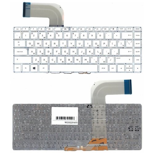Клавиатура keyboard для ноутбука HP Pavilion 14-V белая 787₽