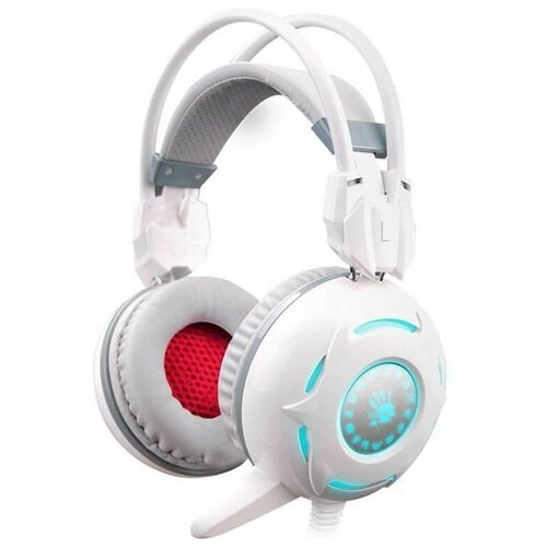 Гарнитура A4Tech Bloody G 300 white a4tech игровые наушники a4tech bloody g220