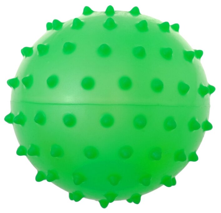 Мячик массажный, матовый пластизоль d=8 см, 15 г, цвет микс - фотография № 5