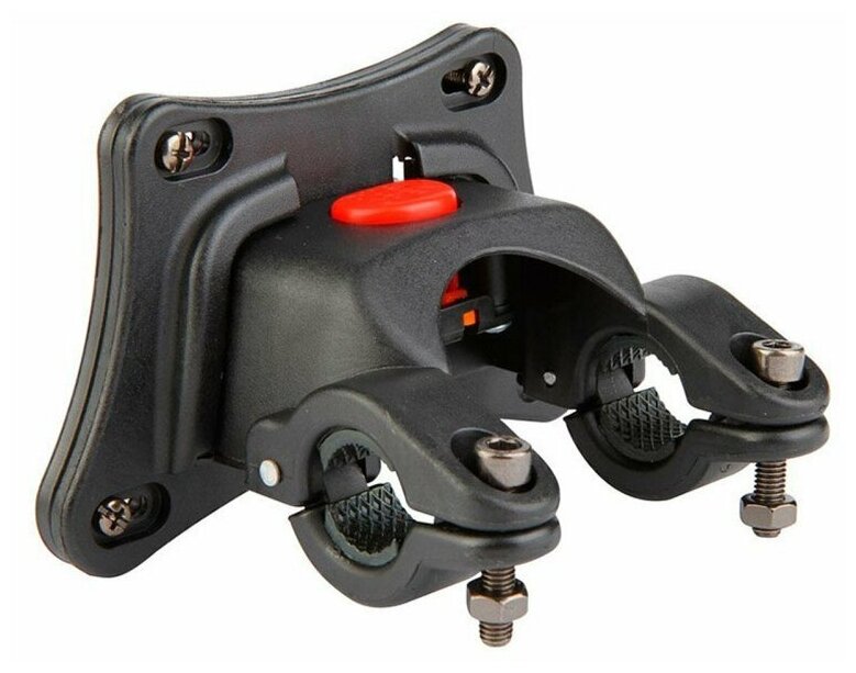 фото Крепеж д/велокорзины JY-257 быстросъемный черный