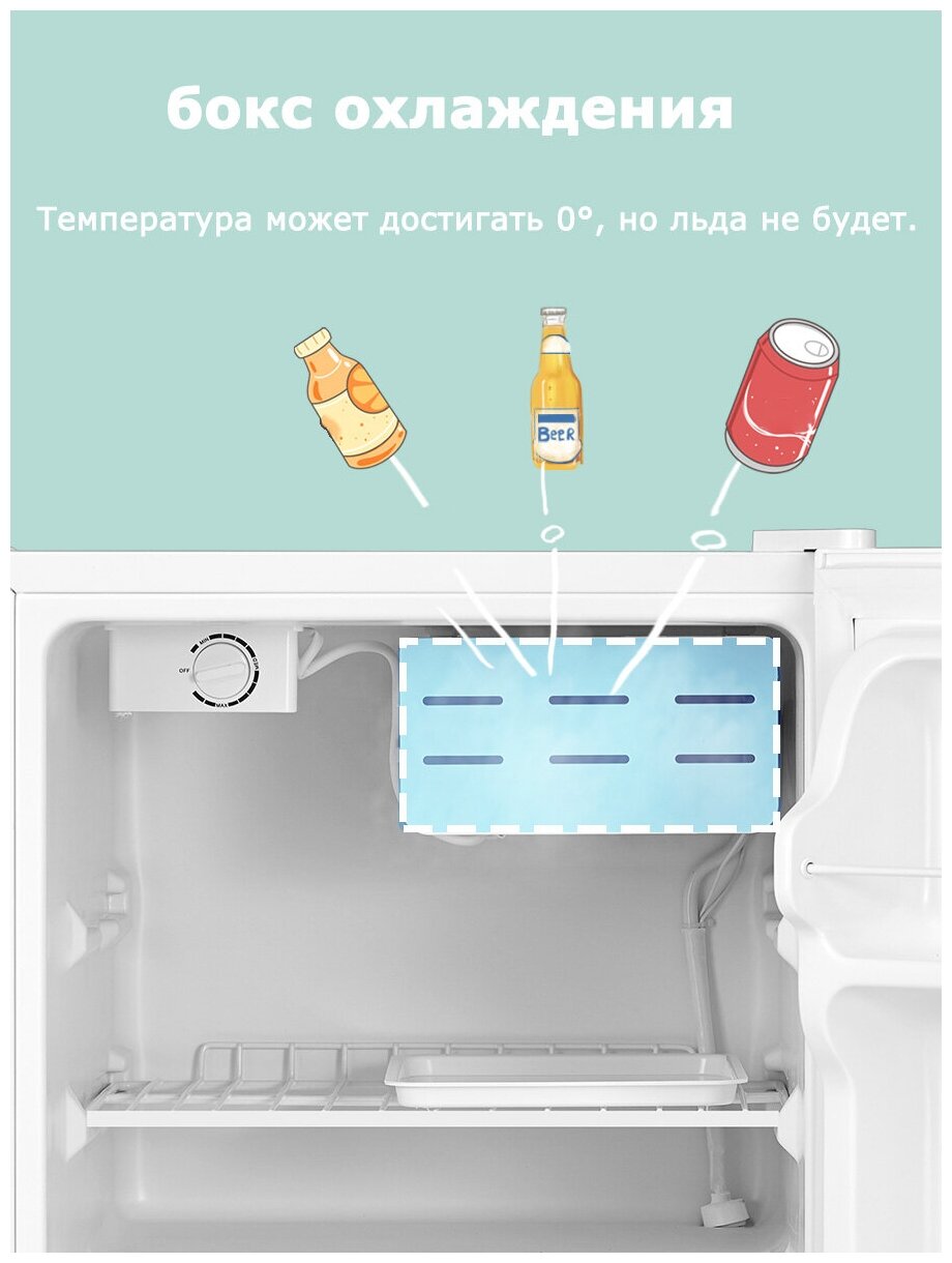 Холодильник Comfee RCD98WH1R - фотография № 14