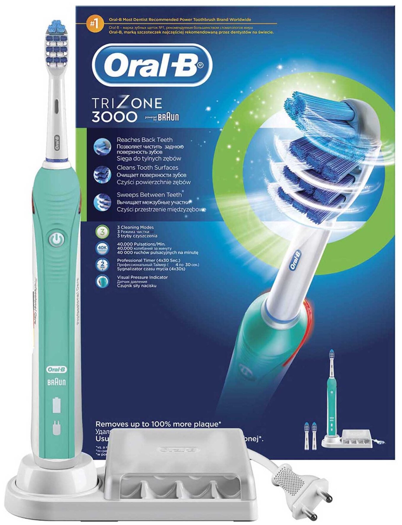 Электрическая зубная щетка Oral-B - фото №5