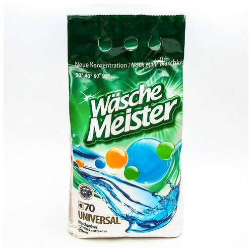 Wasche Meister Стиральный порошок Wasche Meister, универсальный, 5,250 кг