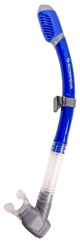 фото SCORPENA Трубка Scorpena N2 c двумя клапанами, синяя