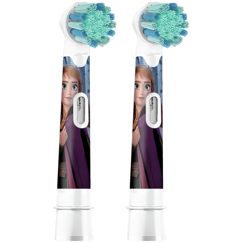 набор насадок oral b kids frozen для ирригатора и электрической щетки синий 2 шт Набор насадок Oral-B Kids Frozen для ирригатора и электрической щетки, синий, 2 шт.