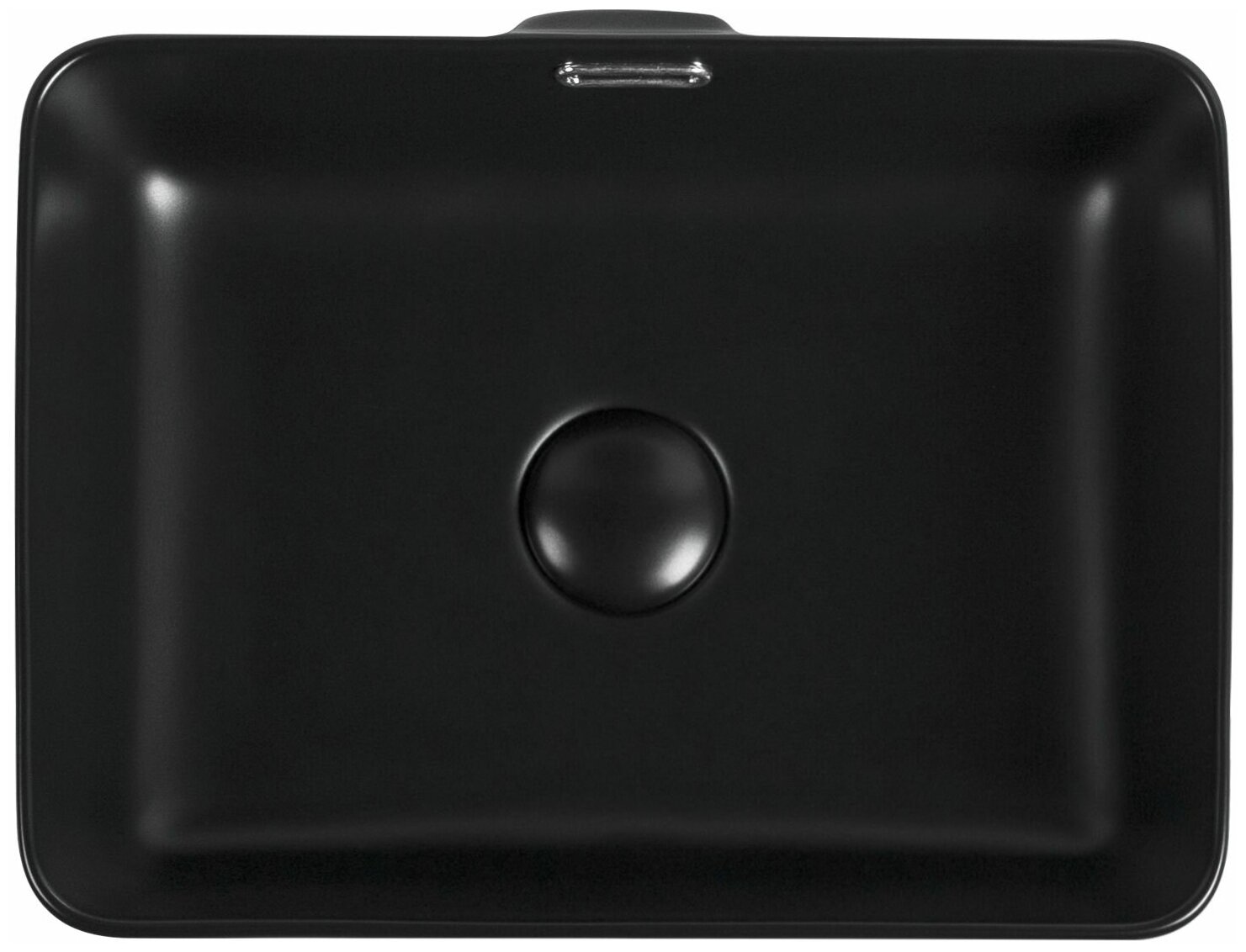 Раковина Aquanet Perfect-1-MB 40,5 черный матовый - фотография № 5