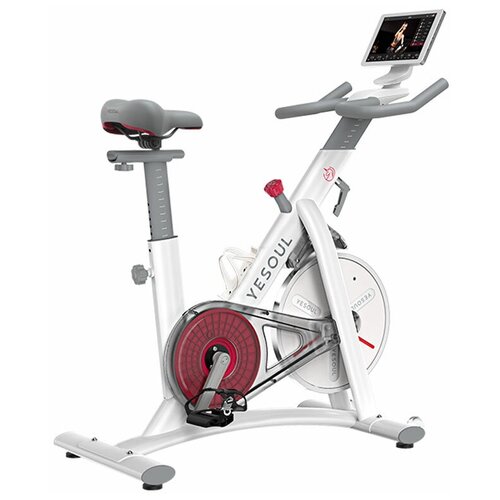 Вертикальный велотренажер YESOUL Smart Spinning bike S3 Pro, белый