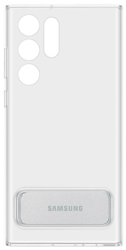 Чехол Samsung Clear Standing Cover S22 Ultra, прозрачный