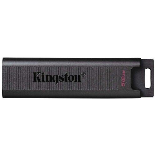 Флэш-драйв Kingston DataTraveler Max, 512GB USB3.2 Gen 2, чёрный флэш драйв kingston datatraveler maxa 512 гб usb3 2 gen 2 type a бордовый