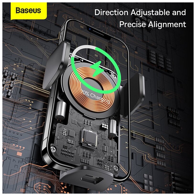 Держатель Baseus Mount Wireless Charger