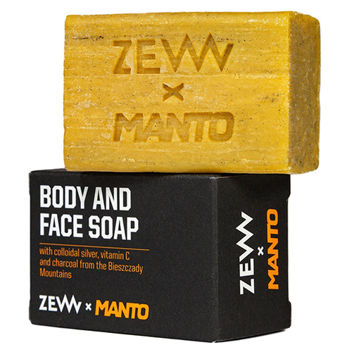 Мыло ZEW for men x MANTO body and face soap (Универсальный размер)