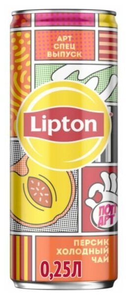 Чай холодный Lipton персик 250 мл - фотография № 7