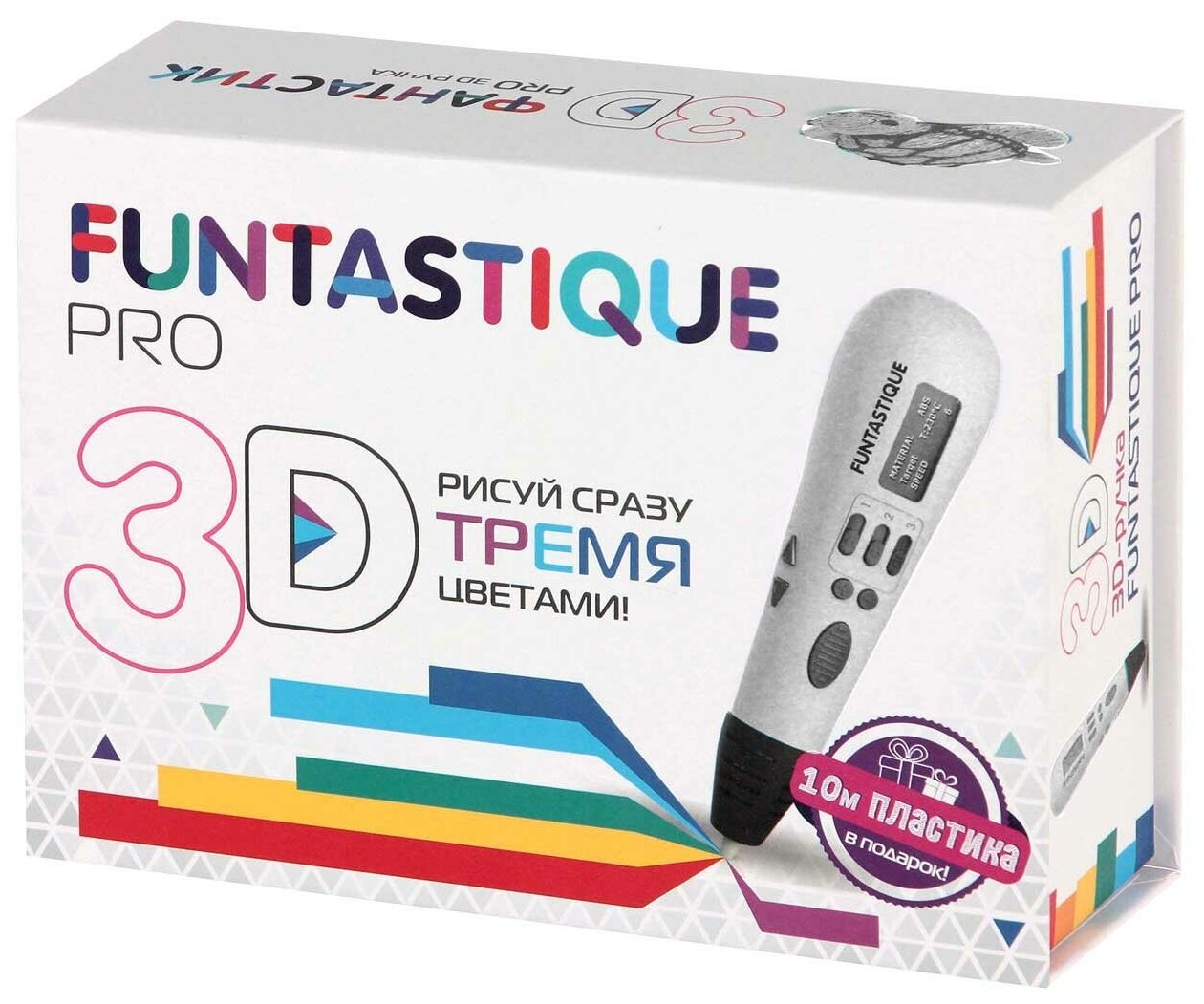 3D ручка Funtastique Pro голубая - фото №7