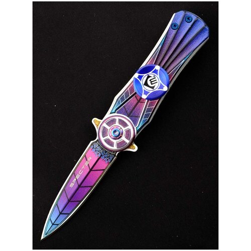 фото Нож-спиннер складной автоматический ножемир чёткий расклад specter a-227