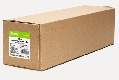 Изображение товара Бумага Cactus 24"(A1) (610мм-30м) CS-PC180-61030 , 180г/м2, белый