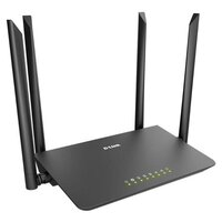 Беспроводной маршрутизатор D-Link DIR-820/RU/A1A 802.11aс 867Mbps 2.4 ГГц 5 ГГц 3xLAN LAN черный