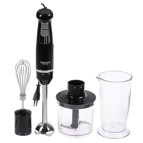 Блендер DELTA LUX DL-7041B погружной 800 Вт 0507 л 1 скорость черный 427800₽