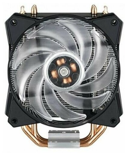 Кулер Cooler Master MasterAir MA410P MAP-T4PN-220PC-R1 2066/2011-v3/2011/115x/1366/AM4/AM3+/AM3/AM2+/AM2/FM2+/FM2/FM1 650-2000RPM, 66.7 CFM, 6-30 dBA,