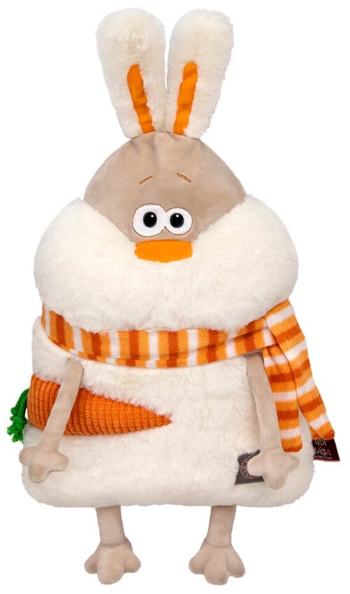 Мягкая игрушка-подушка BUDI BASA collection Кролик Роджер, 32 см