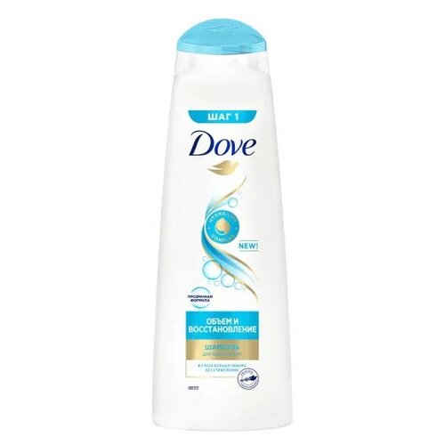 Dove Hair Therapy шампунь для тонких волос объем и восстановление 250 мл