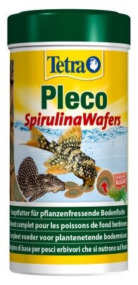 Корм для аквариумных рыб Tetra Pleco Spirulina Wafers 250 мл (пластинки) - фотография № 19