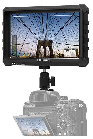 Накамерный монитор Lilliput A7S 4K 7-inch 1920x1200 Black 14265